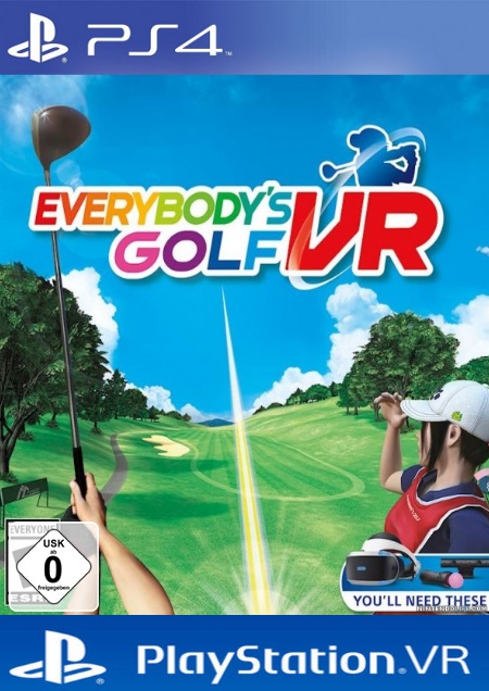 Everybody's Golf VR - Der Packshot