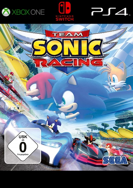 Team Sonic Racing - Der Packshot