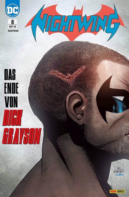 Nightwing 8: Das Ende von Dick Grayson  - Das Cover
