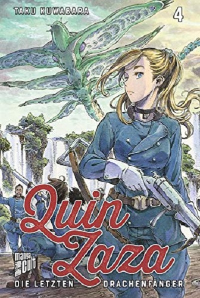 Quin Zaza – Die letzten Drachenfänger 4 - Das Cover