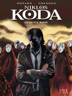 Niklos Koda 15: Die letzte Maske - Das Cover