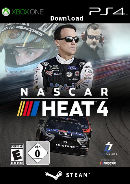NASCAR Heat 4 - Der Packshot