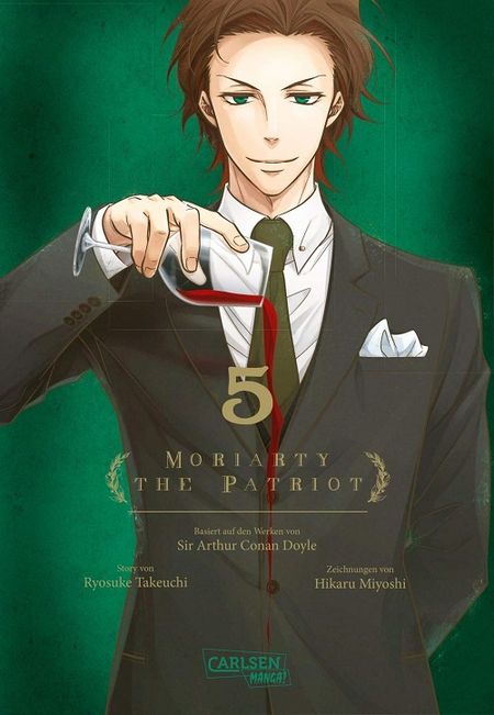  Moriarty the Patriot 5 - Das Cover