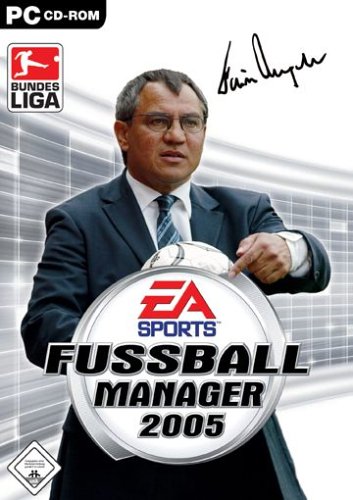 Fußball Manager 2005 - Der Packshot