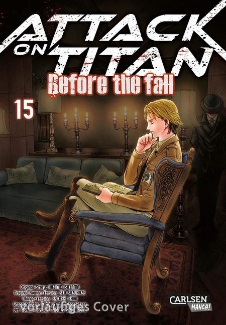 Attack on Titan – Before the Fall 15 - Das Cover