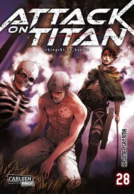 Attack on Titan 28 - Das Cover