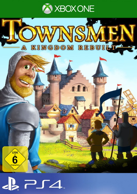 Townsmen - A Kingdom Rebuilt - Der Packshot