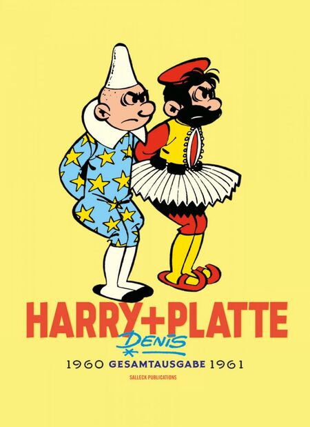 Harry und Platte Gesamtausgabe  – 1960 - 1961  - Das Cover