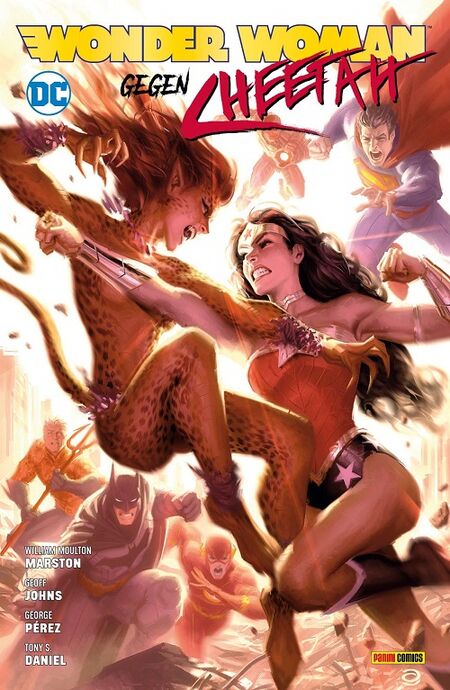 Wonder Woman gegen Cheetah - Das Cover