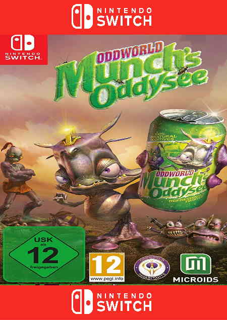 Oddworld: Munch's Oddysee - Der Packshot