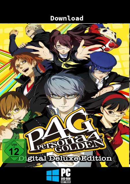 Persona 4 Golden Digital Deluxe Edition (PC) - Der Packshot