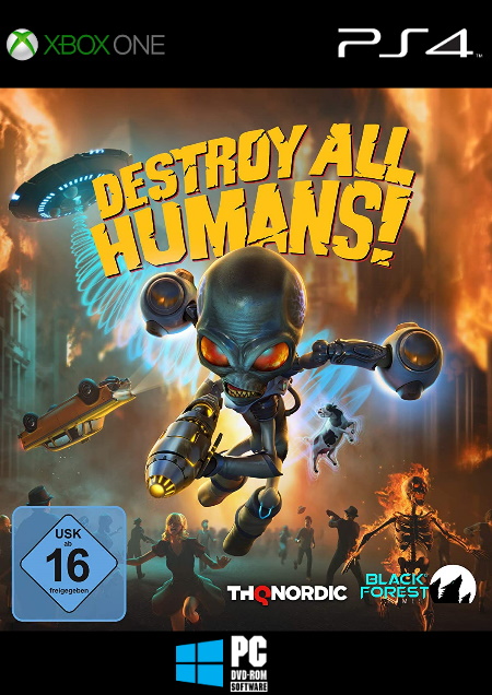 Destroy All Humans! (Remake) - Der Packshot