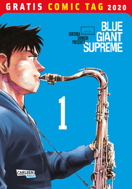 Blue Giant Supreme - Gratis Comic Tag 2020 - Das Cover