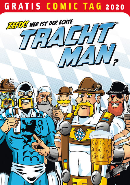 Tracht Man – Gratis Comic Tag 2020  - Das Cover