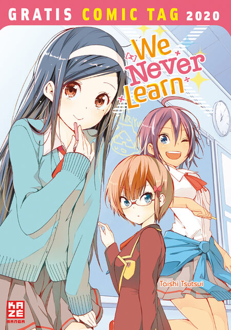 We never learn - Gratis-Comic-Tag 2020 - Das Cover