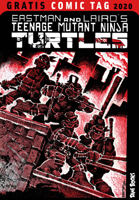 Eastman and Laird's Teenage Mutant Ninja Turtles - Gratis-Comic-Tag 2020 - Das Cover
