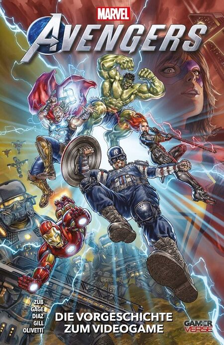 Marvels Avengers – Die Vorgeschichte zum Videogame - Das Cover
