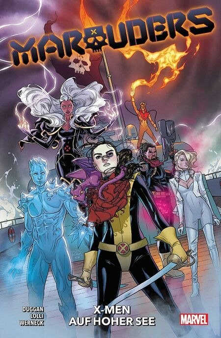 Marauders 1: X-Men auf hoher See - Das Cover