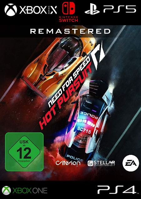 Need for Speed: Hot Pursuit Remastered - Der Packshot