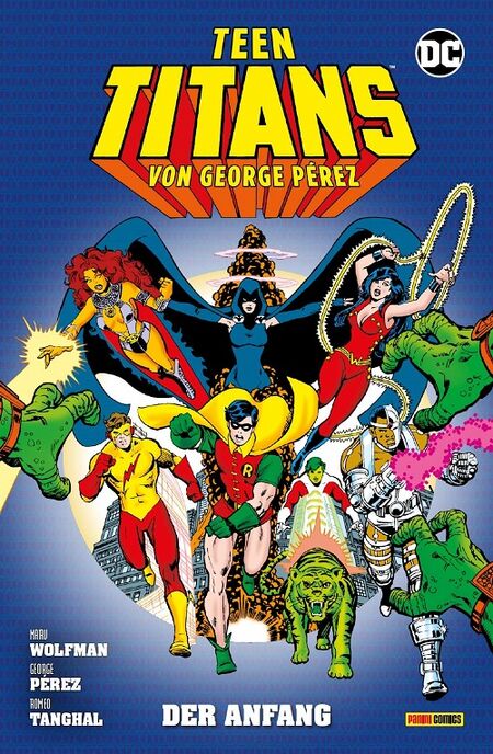 Teen Titans von George Perez 1: Der Anfang  - Das Cover