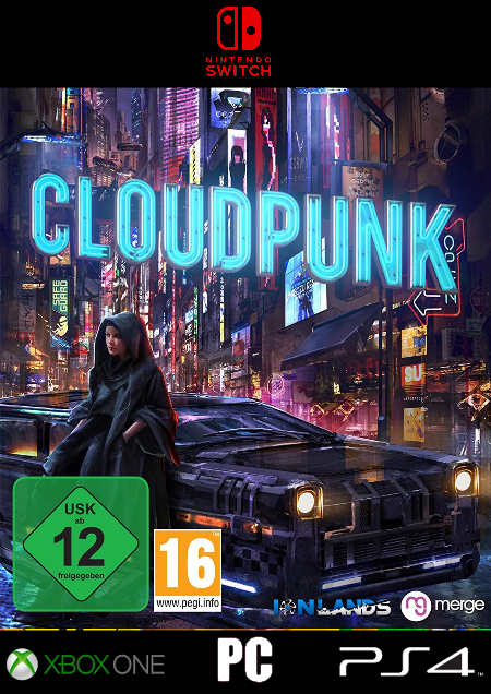 Cloudpunk - Der Packshot