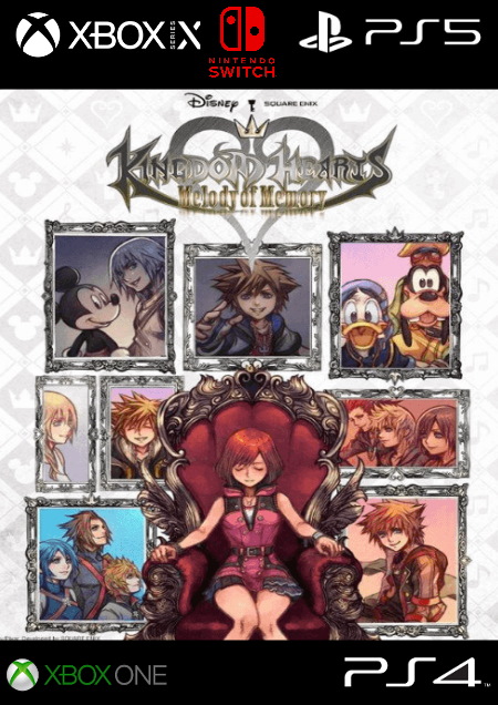 Kingdom Hearts: Melody of Memory - Der Packshot