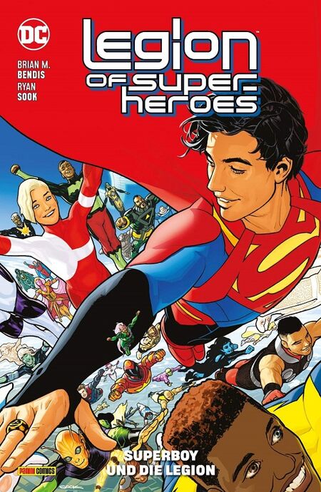Legion of Superheroes 1: Superboy und die Legion  - Das Cover