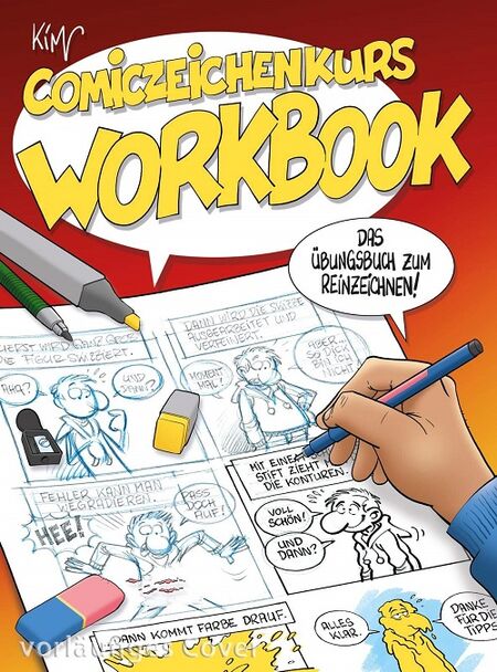 Comiczeichenkurs Workbook - Das Cover