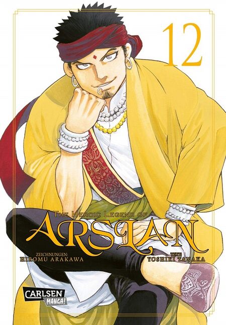 The Heroic Legend of Arslan 12 - Das Cover