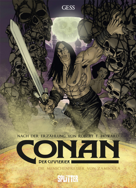 Conan der Cimmerier: Die Menschenfresser von Zamboula - Das Cover