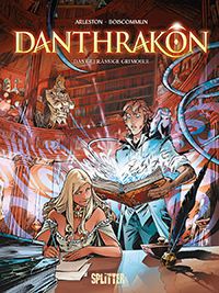 Danthrakon 1: Das gefrässige Grimoire - Das Cover