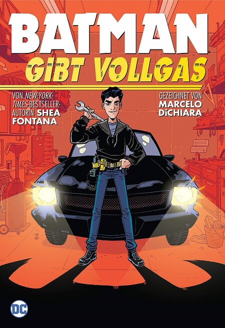 Batman gibt Vollgas  - Das Cover
