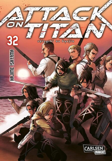 Attack on Titan 32 - Das Cover