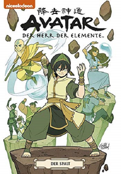 Avatar-Der Herr der Elemente Softcover Sammelband 3: Der Spalt - Das Cover