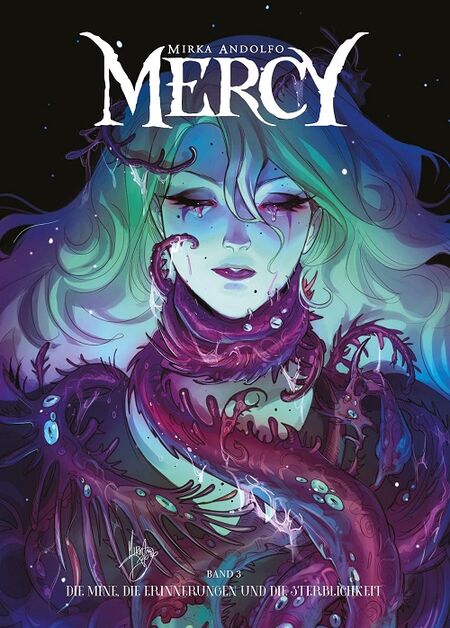 Mercy 3: Die Mine, die Erinnerungen und die Sterblichkeit  - Das Cover