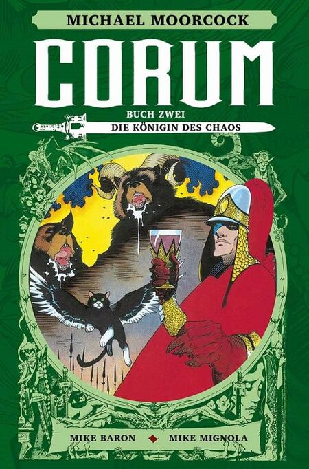 Michael Moorcock: Corum Buch 2 – Die Königin des Chaos - Das Cover