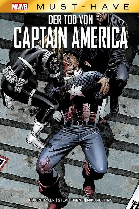 Marvel Must Have: Der Tod von Captain America i - Das Cover