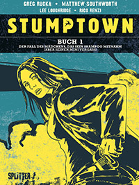 Stumptown 1: Der Fall des Mädchens, das sein Shampoo mitnahm (aber seinen Mini zurückliess) - Das Cover