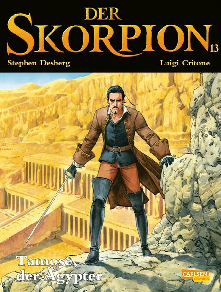 Der Skorpion 13: Tamose, der Ägypter - Das Cover