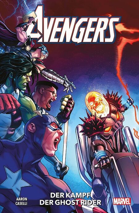 Avengers 5: Der Kampf der Ghostrider - Das Cover