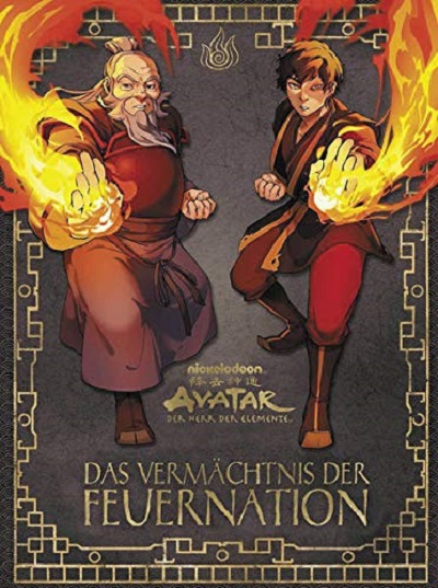 Avatar der Herr der Elemente: Das Vermächtnis der Feuernation - Das Cover