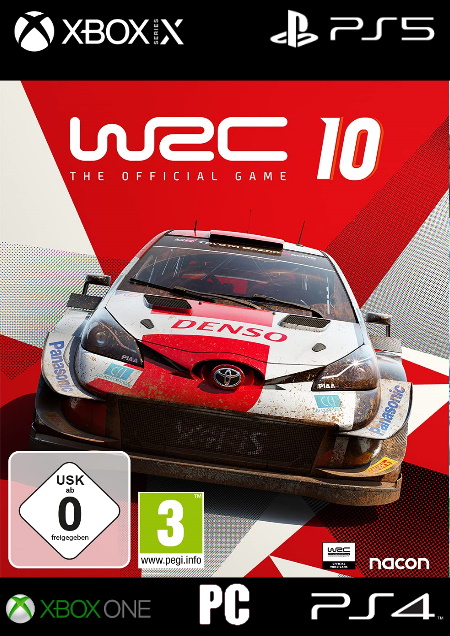 WRC 10 - The Official Game - Der Packshot