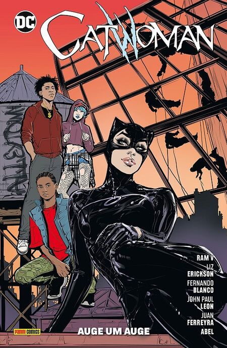 Catwoman 5: Auge um Auge  - Das Cover