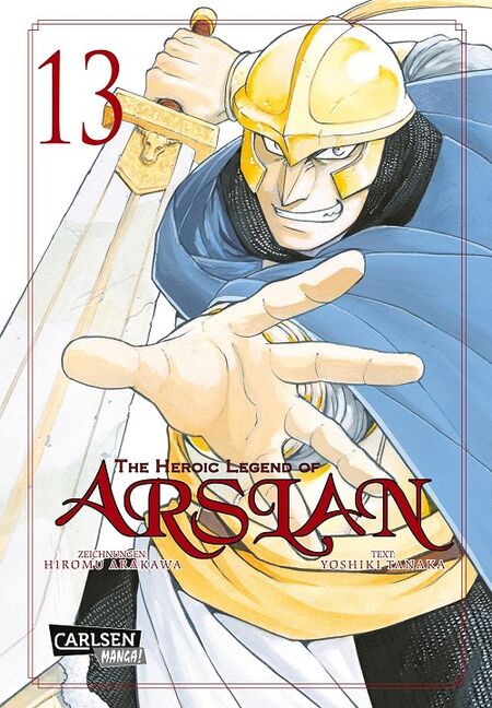 The Heroic Legend of Arslan 13 - Das Cover