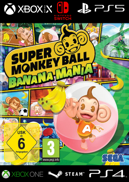 Super Monkey Ball Banana Mania - Der Packshot