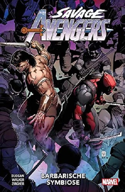 Savage Avengers 4: Barbarische Symbiose - Das Cover