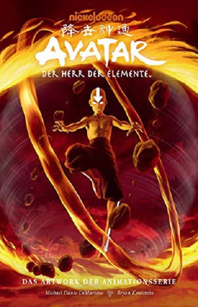 Avatar – Der Herr der Elemente: Das Artwork der Animationsserie - Das Cover