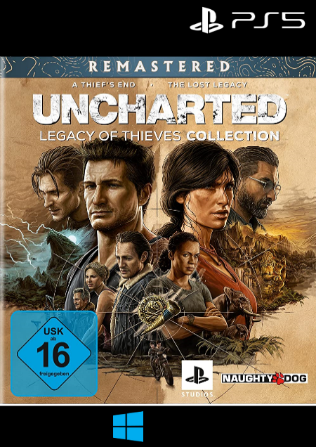 Uncharted Legacy of Thieves Collection - Der Packshot