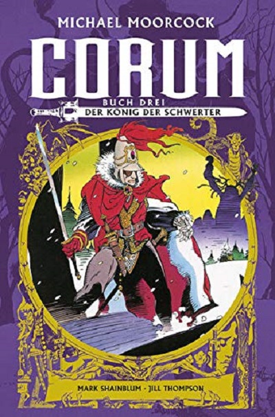 Michael Moorcock: Corum Buch 3 – Der König der Schwerter - Das Cover