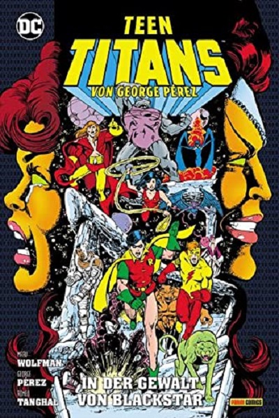 Teen Titans von George Perez: In der Gewalt von Blackfire  - Das Cover